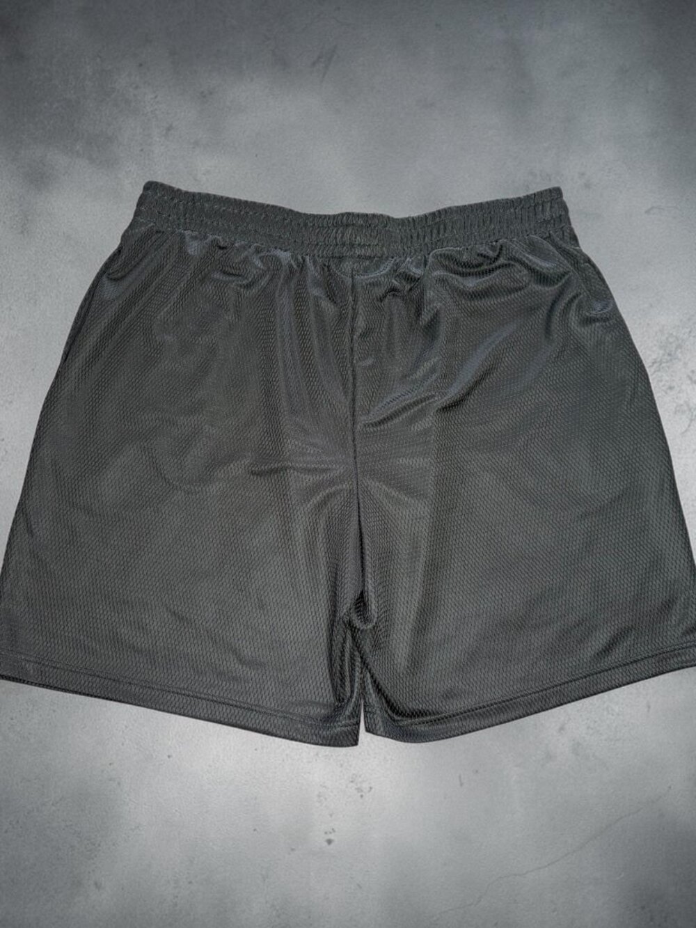 Athletic Works Men’s Black Mesh Athletic Shorts (1209)